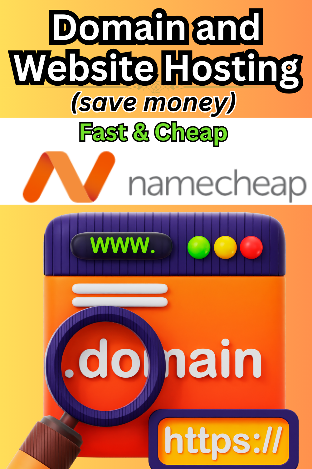 Namecheap website hosting